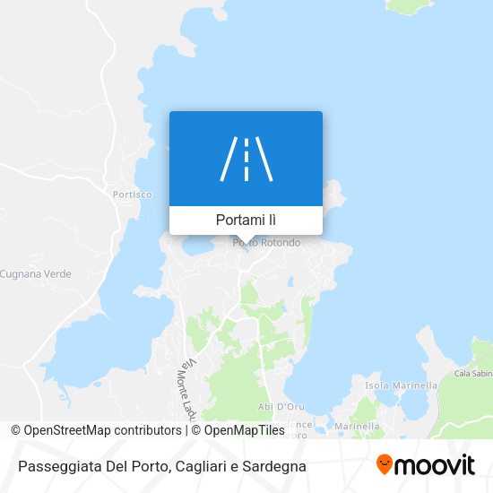 Mappa Passeggiata Del Porto