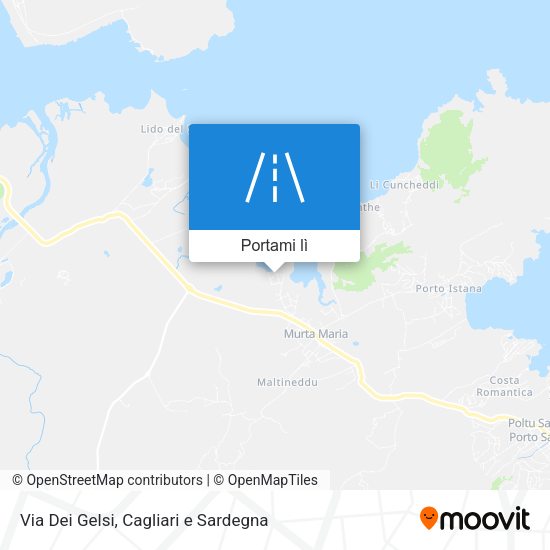 Mappa Via Dei Gelsi