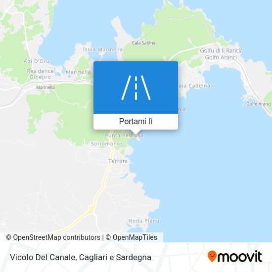 Mappa Vicolo Del Canale