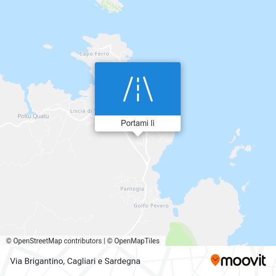 Mappa Via Brigantino
