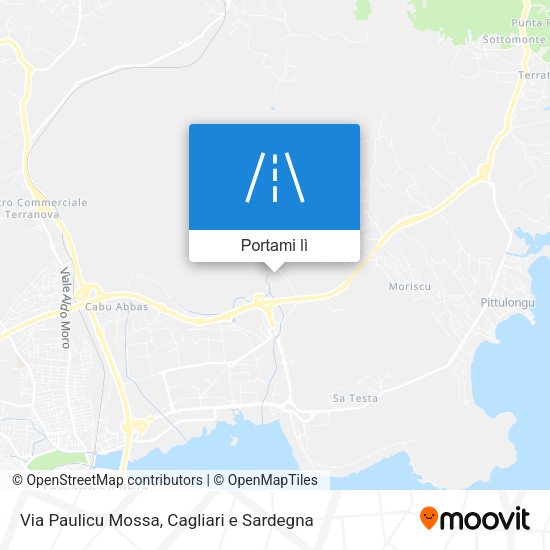 Mappa Via Paulicu Mossa