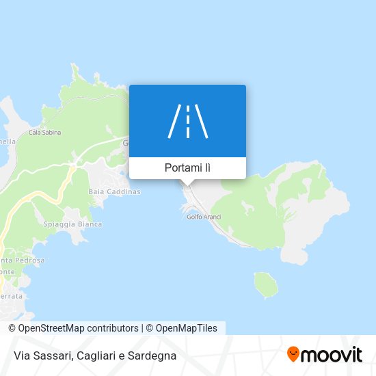 Mappa Via Sassari