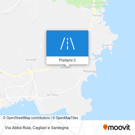 Mappa Via Abba Ruia