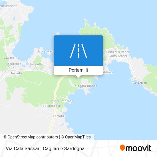 Mappa Via Cala Sassari
