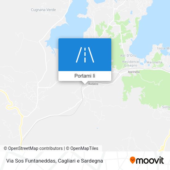 Mappa Via Sos Funtaneddas