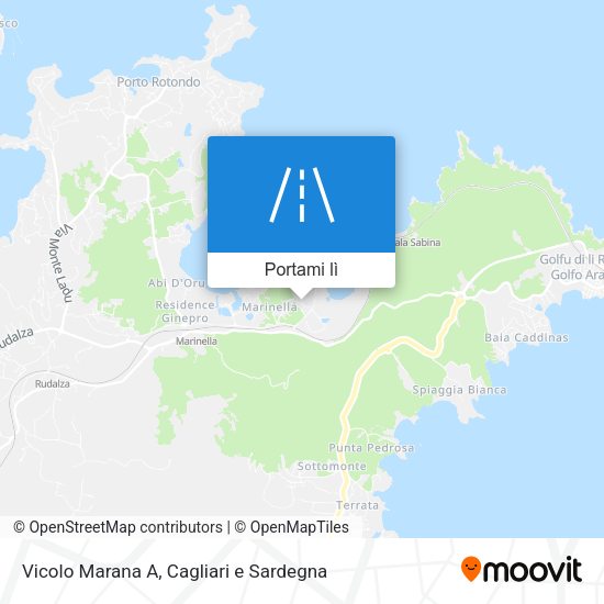Mappa Vicolo Marana A