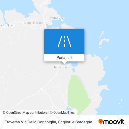 Mappa Traversa Via Della Conchiglia