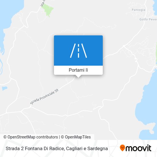 Mappa Strada 2 Fontana Di Radice