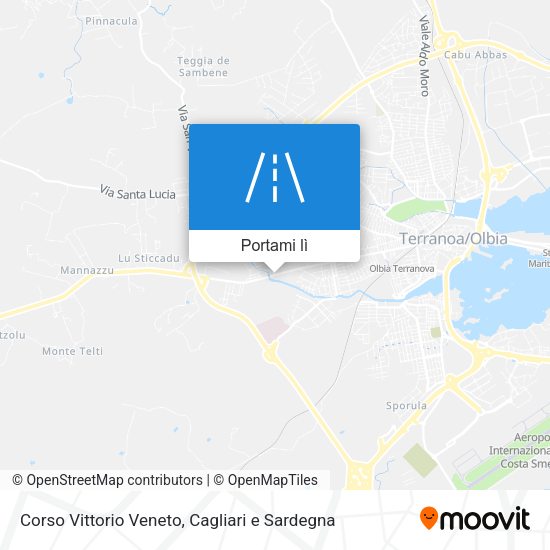 Mappa Corso Vittorio Veneto