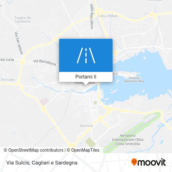 Mappa Via Sulcis