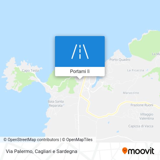 Mappa Via Palermo