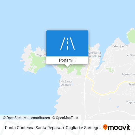 Mappa Punta Contessa-Santa Reparata