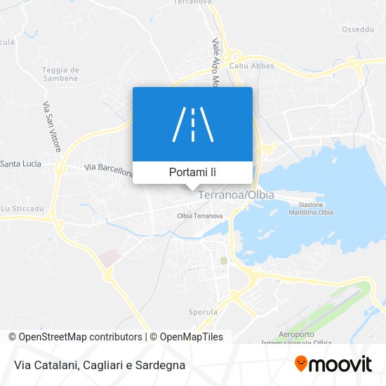 Mappa Via Catalani