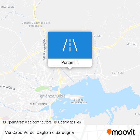 Mappa Via Capo Verde