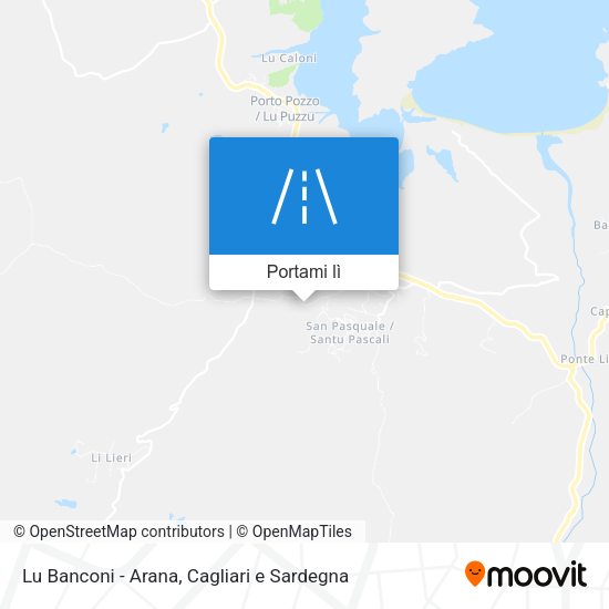 Mappa Lu Banconi - Arana