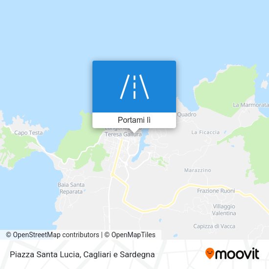 Mappa Piazza Santa Lucia