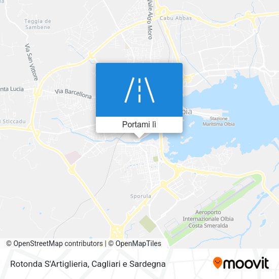 Mappa Rotonda S'Artiglieria