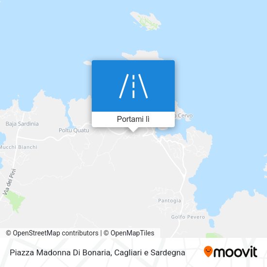 Mappa Piazza Madonna Di Bonaria