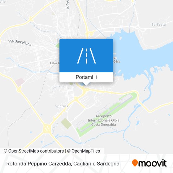 Mappa Rotonda Peppino Carzedda