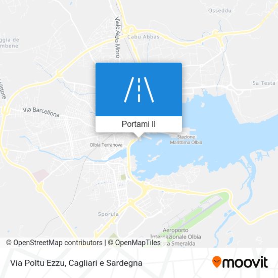 Mappa Via Poltu Ezzu