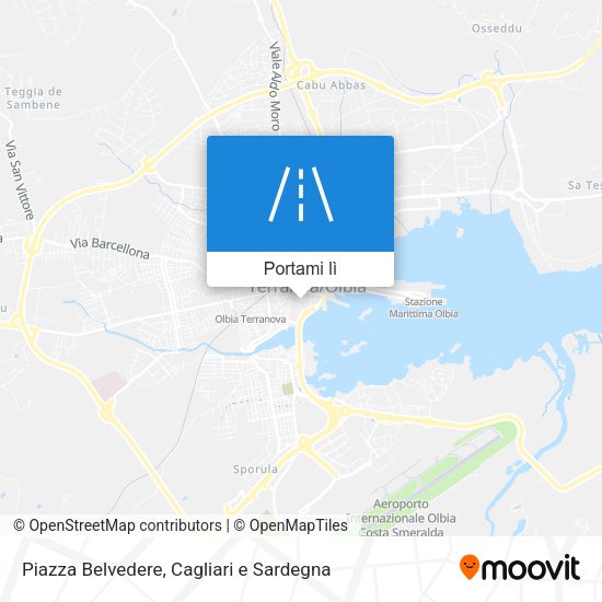 Mappa Piazza Belvedere