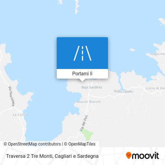 Mappa Traversa 2 Tre Monti