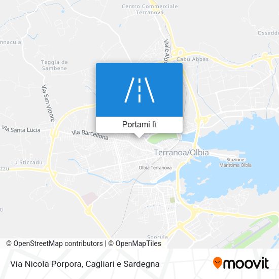 Mappa Via Nicola Porpora