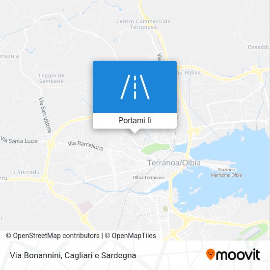 Mappa Via Bonannini