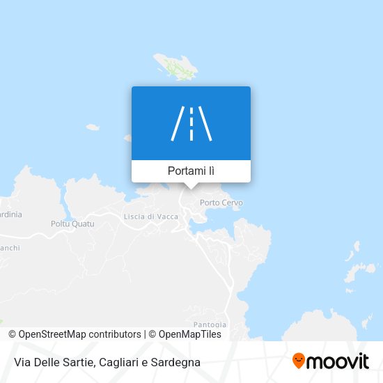 Mappa Via Delle Sartie