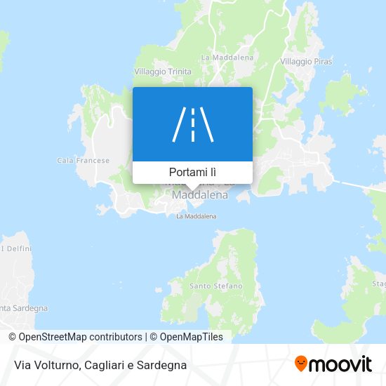 Mappa Via Volturno