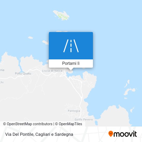 Mappa Via Del Pontile