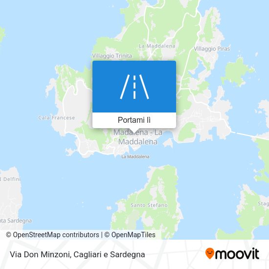 Mappa Via Don Minzoni