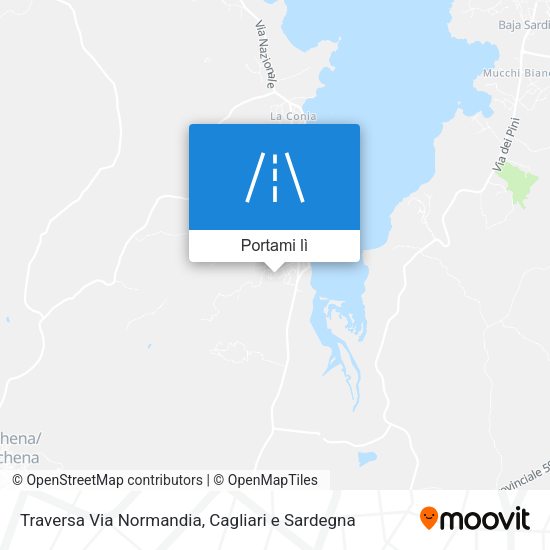 Mappa Traversa Via Normandia