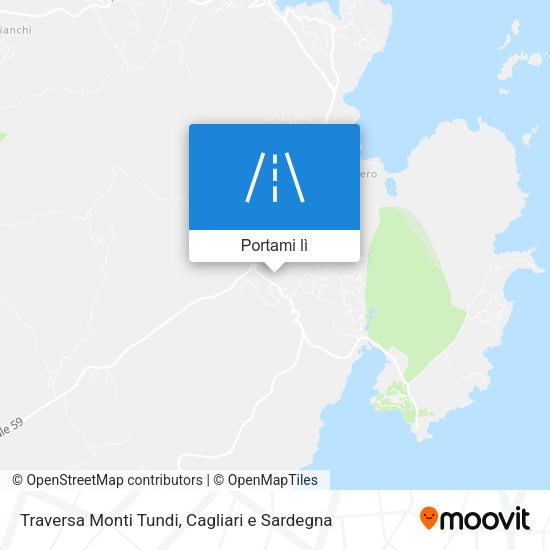 Mappa Traversa Monti Tundi