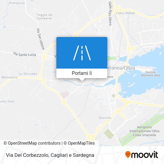 Mappa Via Del Corbezzolo