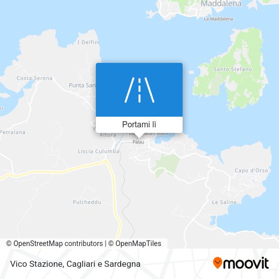 Mappa Vico Stazione