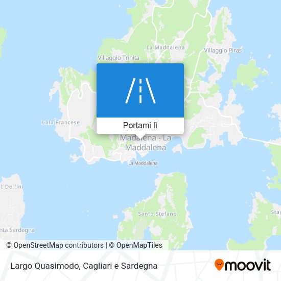 Mappa Largo Quasimodo