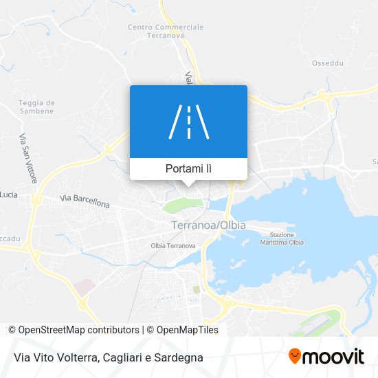 Mappa Via Vito Volterra