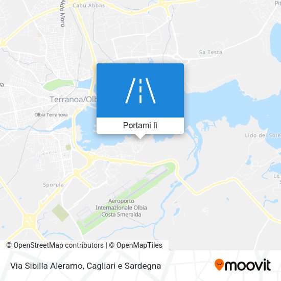 Mappa Via Sibilla Aleramo