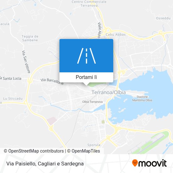 Mappa Via Paisiello