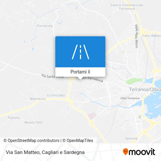 Mappa Via San Matteo