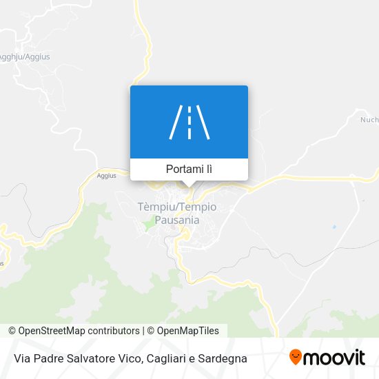 Mappa Via Padre Salvatore Vico