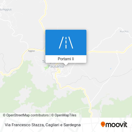 Mappa Via Francesco Stazza