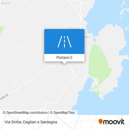 Mappa Via Dritta