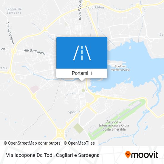 Mappa Via Iacopone Da Todi