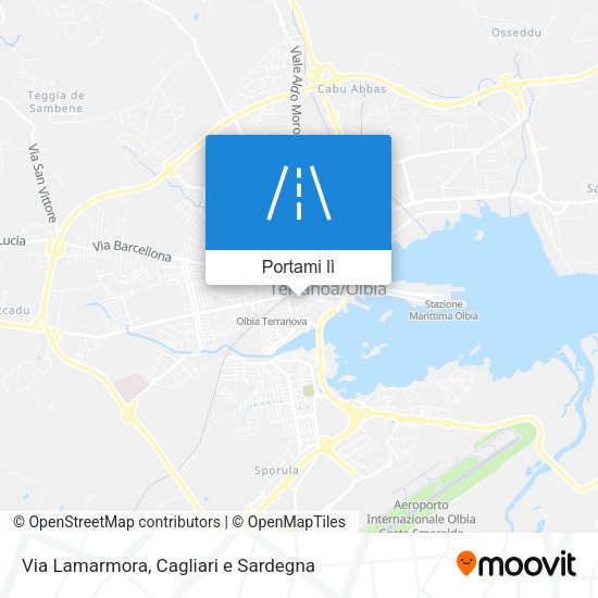 Mappa Via Lamarmora