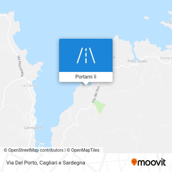Mappa Via Del Porto