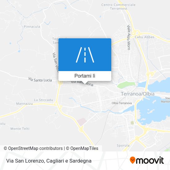 Mappa Via San Lorenzo