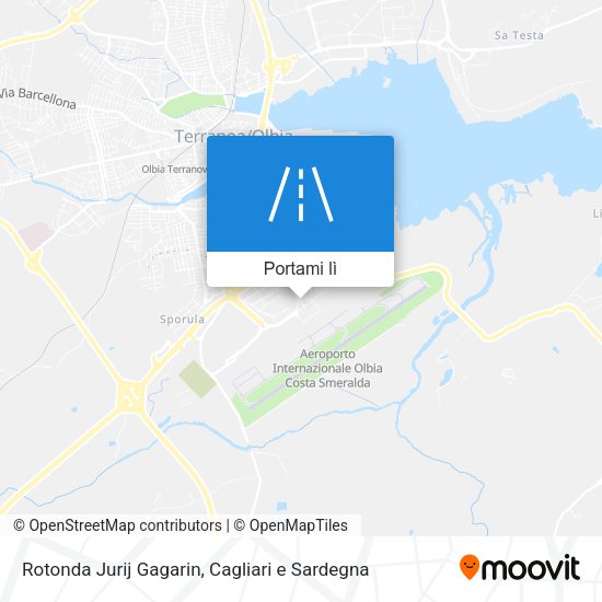 Mappa Rotonda Jurij Gagarin