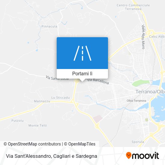 Mappa Via Sant'Alessandro